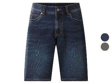 ESMARA MEN Heren sweatdenim shorts