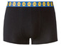 Zwarte boxershorts met een band met daarop het Lidl-logo.