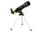Zwarte National Geographic telescoop op wit statief