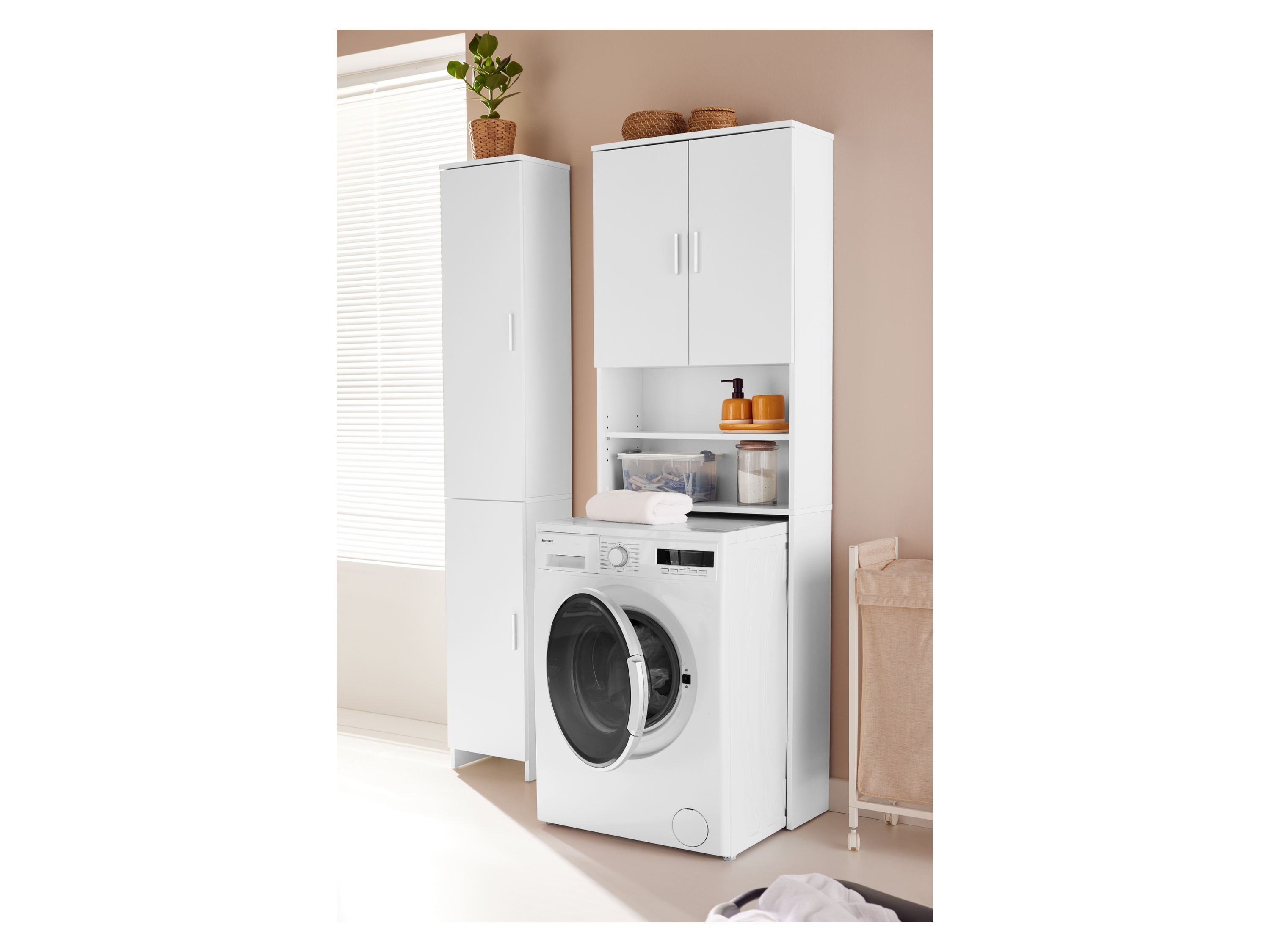 LIVARNO home Wasmachinekast met bijzetkast Liverpool afbeelding