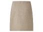 Beige hoge taille kokerrok van wolmix.