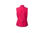 Roze dames sportvest zonder mouwen.
