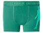Groene boxershort met 'Cristiano Ronaldo' op de tailleband en een spelerssilhouet.