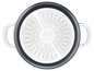 Een Tefal-kookpan met Jamie Oliver-ontwerp, geschikt voor inductie.