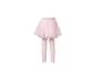 Roze legging met tule rok voor meisjes