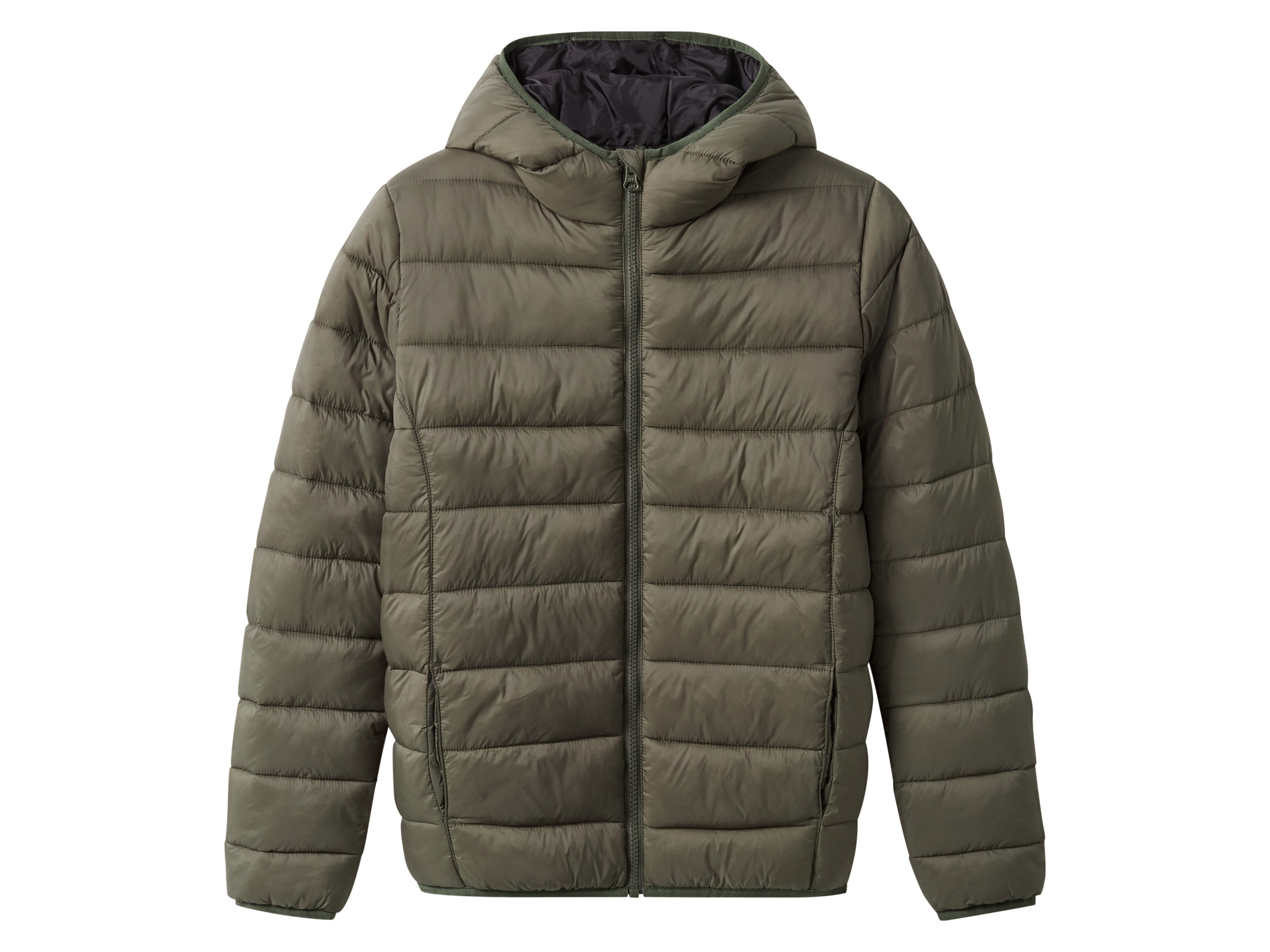 esmara Kinder jas (Donkergroen/zwart, 146/152)