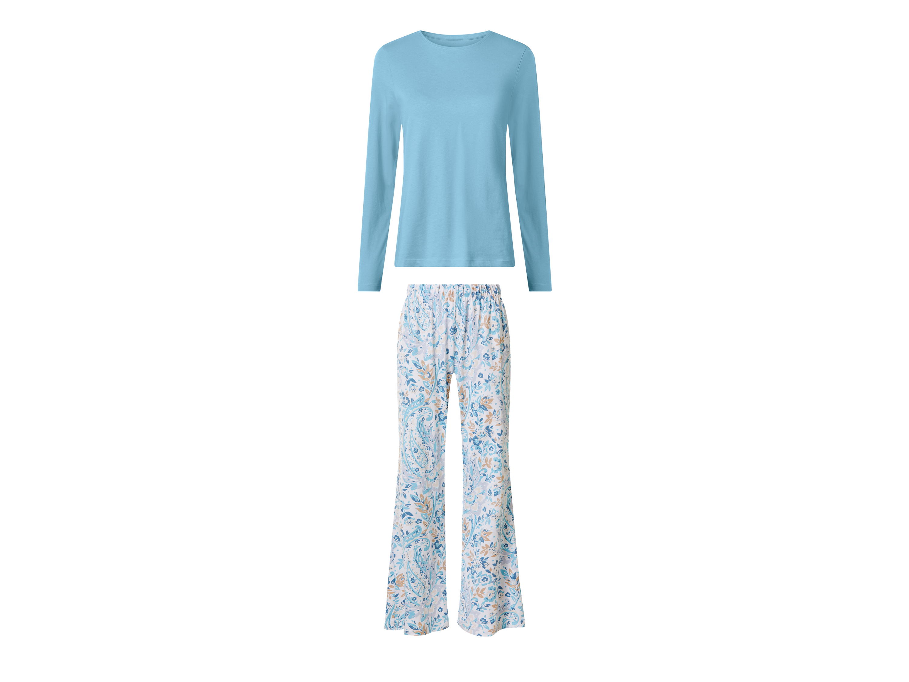 esmara Dames pyjama (Lichtblauw, XS (32/34))