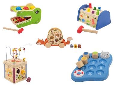 lupilu® Houten motoriek spellen