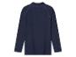 Donkerblauw shirt met lange mouwen voor kinderen.