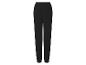 Zwarte joggingbroek met elastische tailleband en boorden.