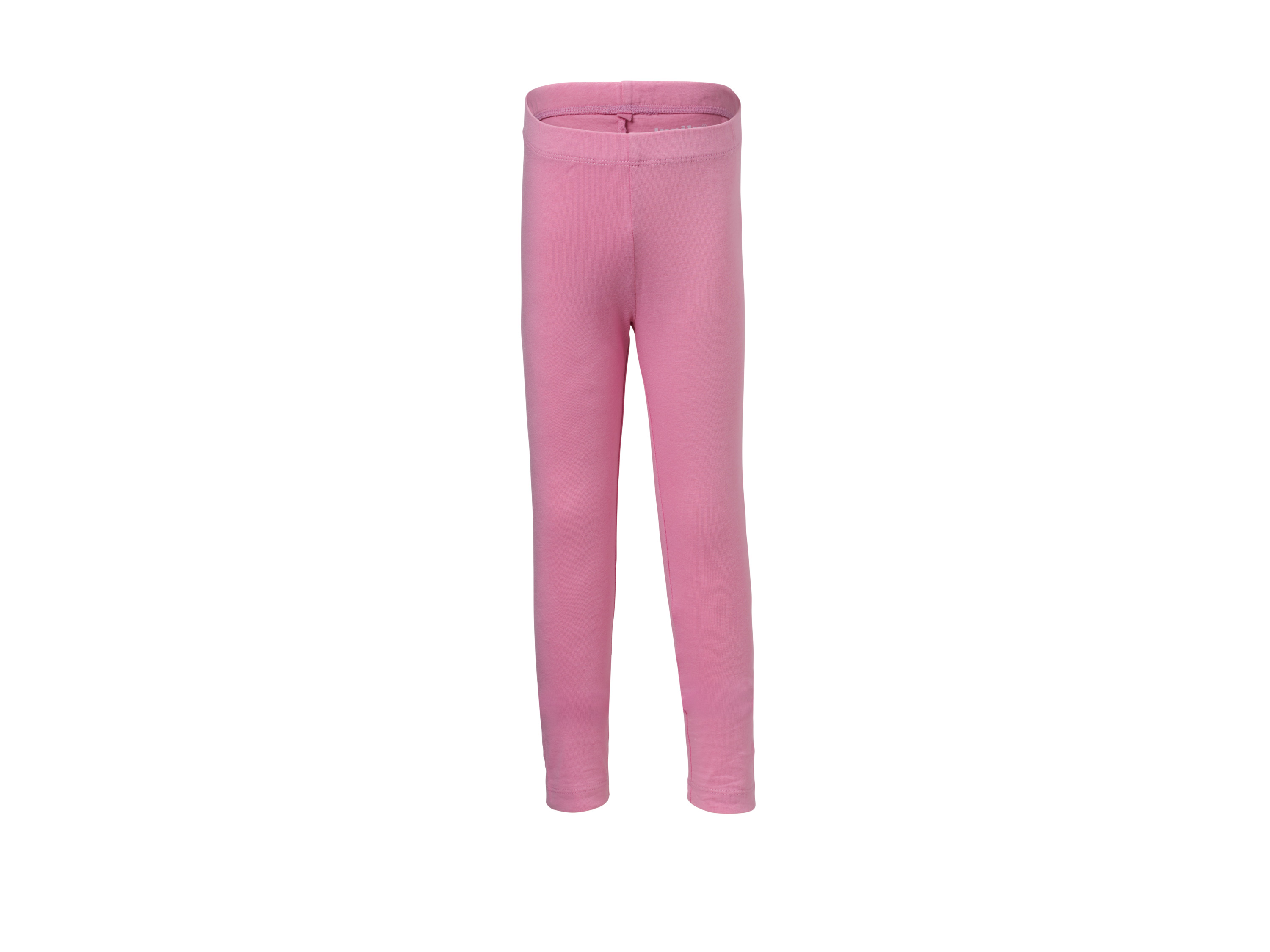 LUPILU Set van 2 kinder leggings (Roze/geel, 98/104)