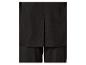 Zwarte broek en colbert met split aan de achterkant