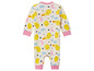 Een baby onesie met een slaapmuts print van Tweety.