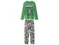 Groene Minecraft pyjama met lange mouwen en broek met Creeper-patroon