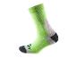 Groene, grijze en zwarte sportsok met Crivit-logo