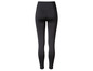 Zwarte leggings voor dames, geschikt voor sporten.