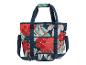 Koeltas met bloemenprint en lange schouderband