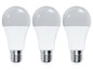 Drie witte LED-lampen