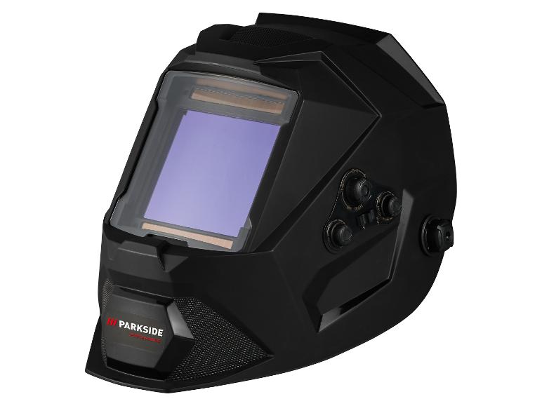 Parkside Performance lashelm: zwart, met verstelbare instellingen.