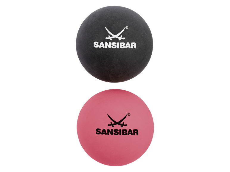 Ga naar volledige schermweergave: SANSIBAR Beachball-set, met 2 rackets, van berkenhout - afbeelding 4