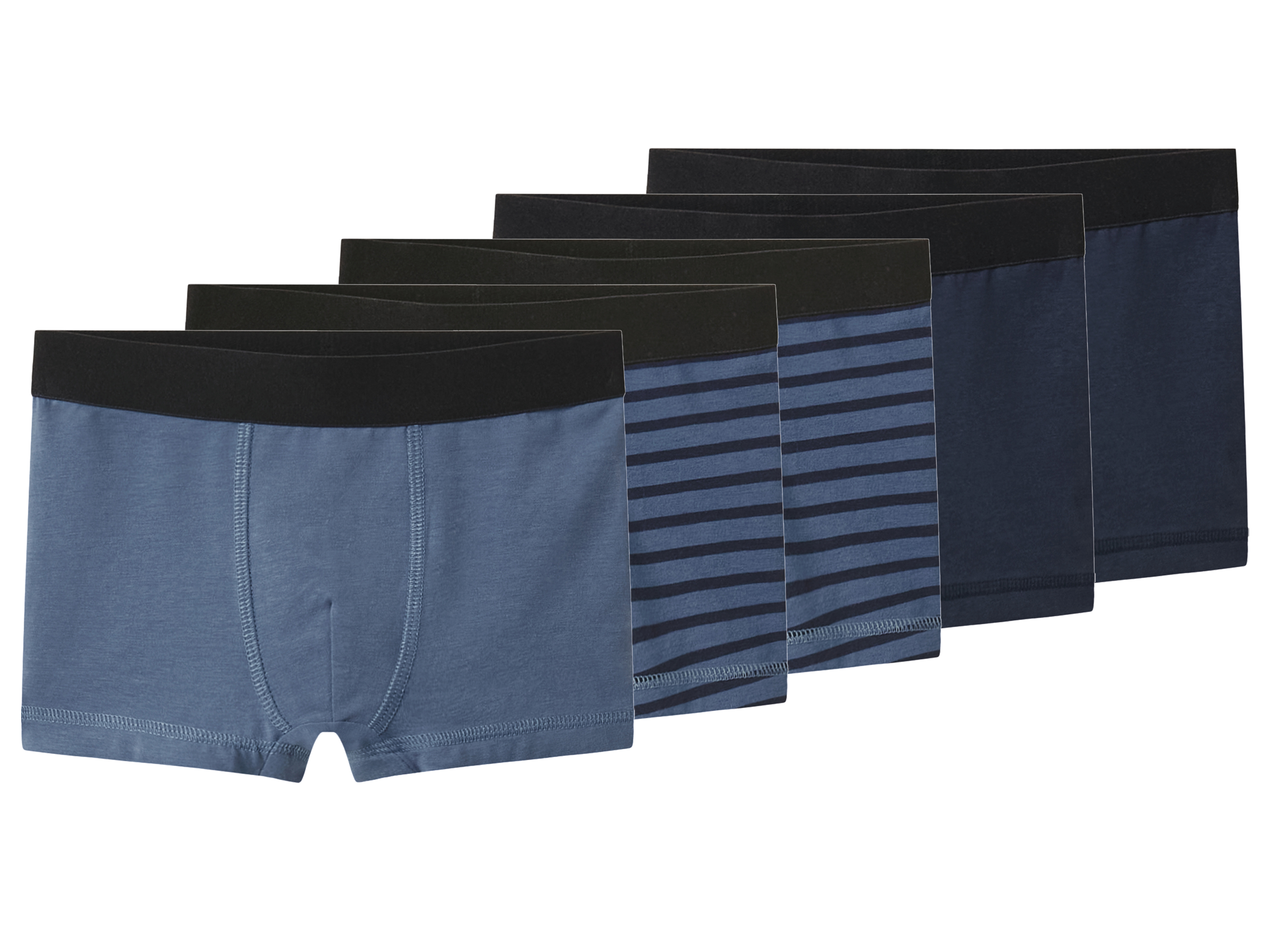 lupilu Set van 5 kinder boxers (Blauw, 110/116)