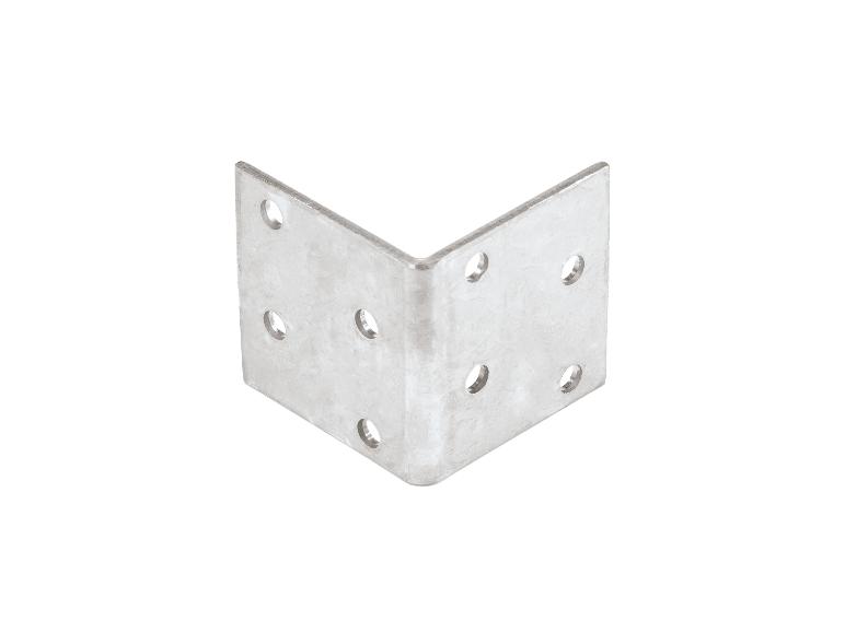 Metalen hoekbeugel met montagegaten