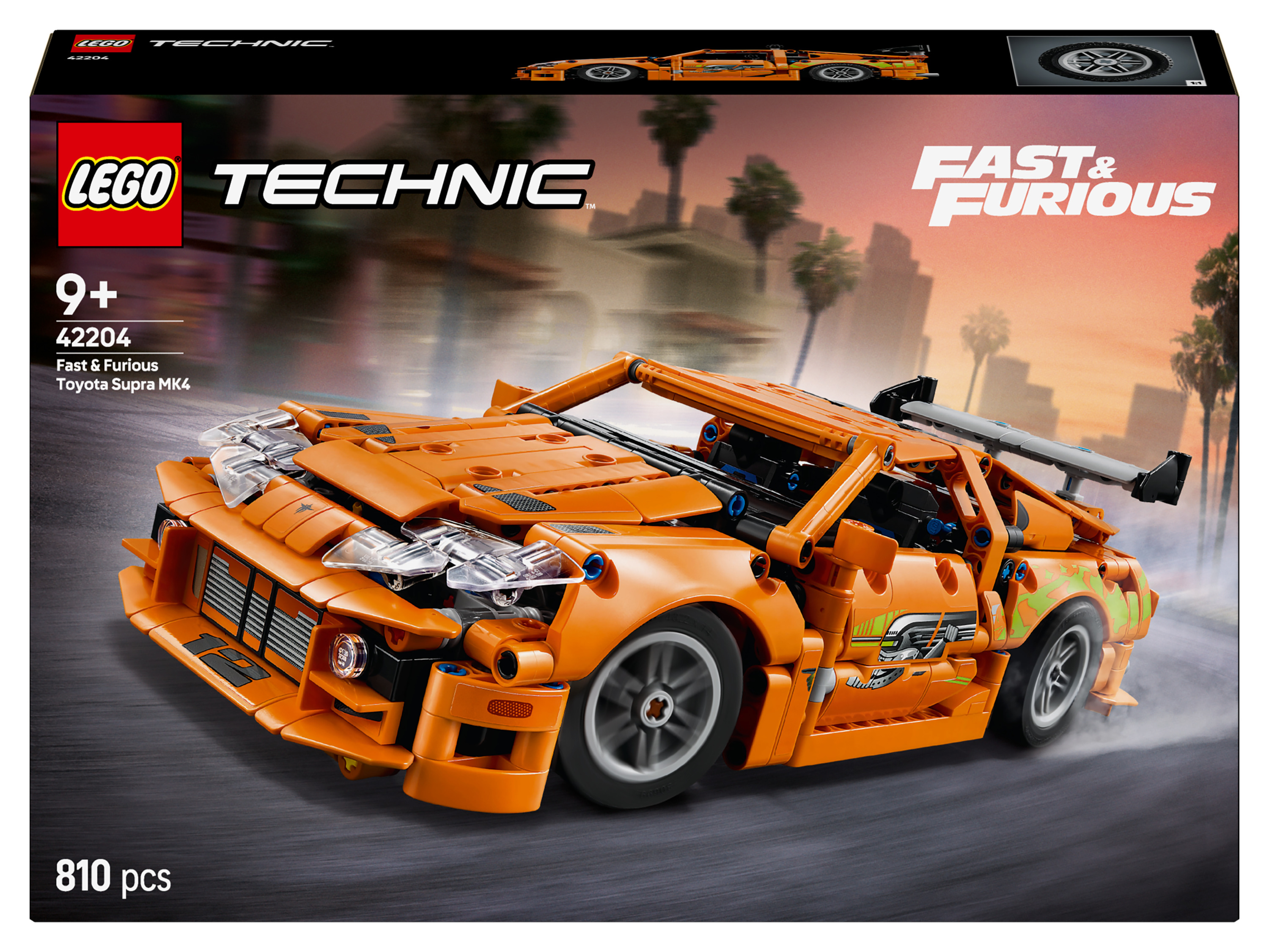 LEGO TECHNIC 42204 Fast and Furious Toyota Supra MK4