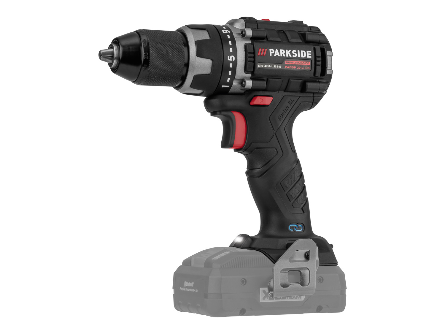PARKSIDE® 20V accuschroevendraaier, combi-apparaat, 3-in-1 PKGA 20-Li C2, zonder accu en oplader, multifunctioneel apparaat, reciprozaag, boorschroevendraaier