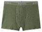 Groene Esmara boxershorts met geribbelde stof en merktaillband.