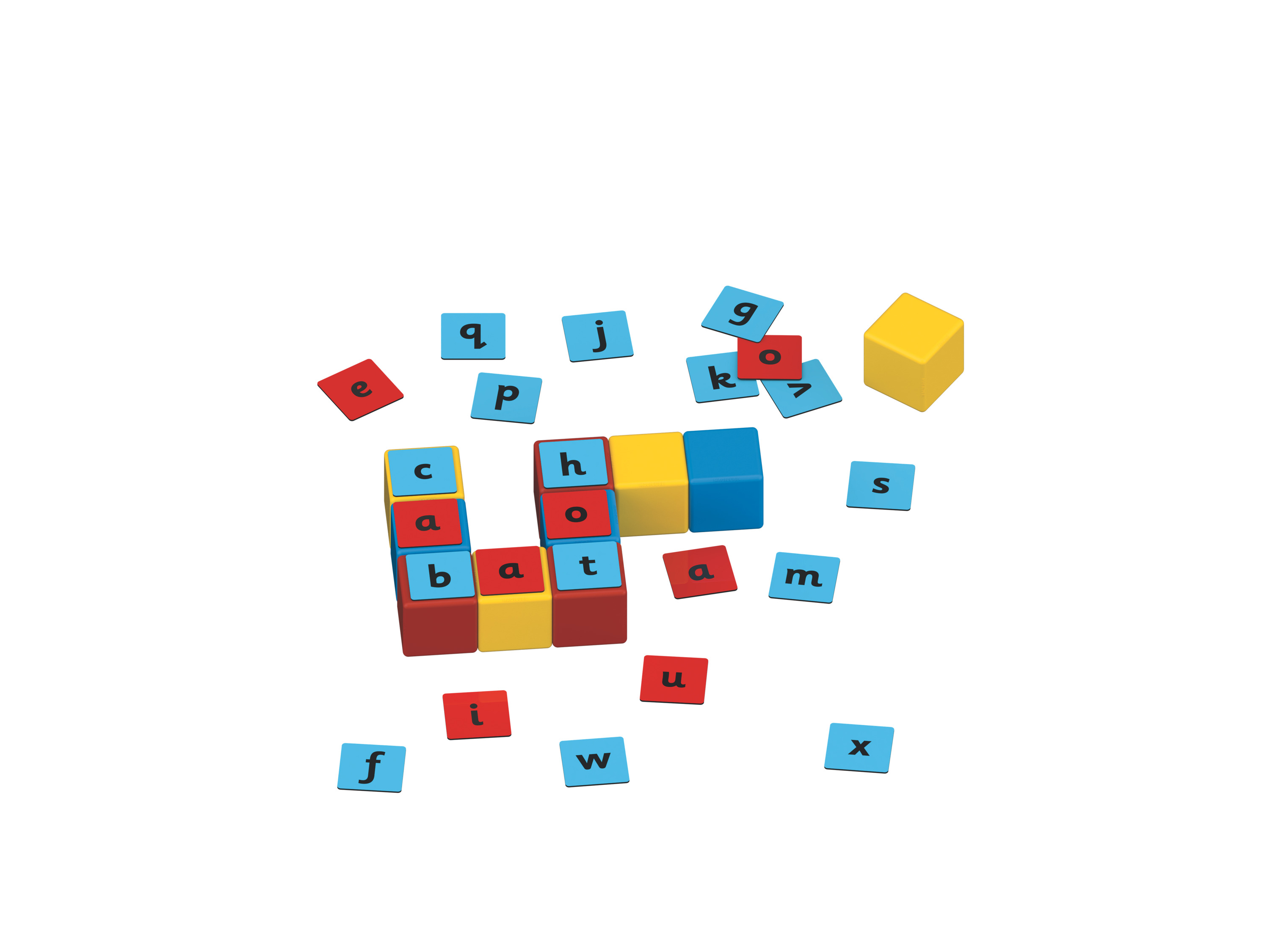 GEOMAG Magneet speelgoed Magicube Word Building RE Clips 55