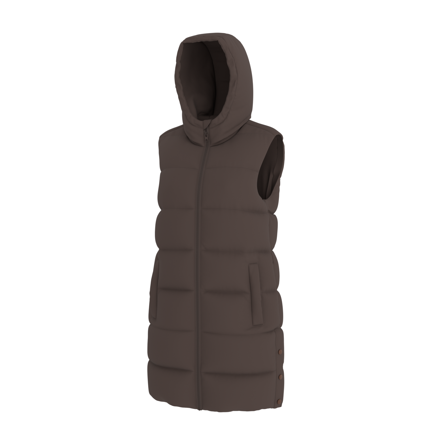 ESMARA Dames bodywarmer (Bruin, M (40/42))