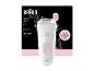 Epilator voor precieze ontharing, nat en droog, voor tot wel 1 maand gladde huid.