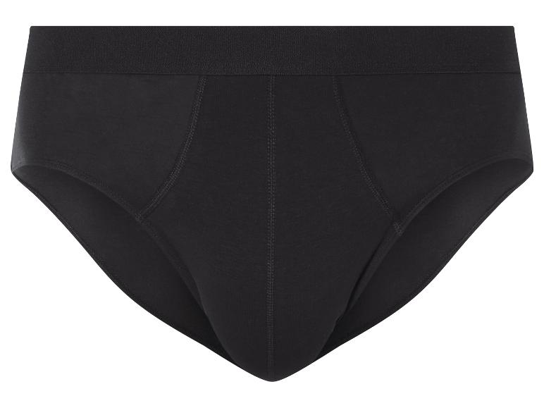 Donkerblauwe, effen slips.