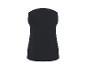 Zwarte mouwloze jurk of blouse