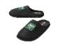 Zwarte pantoffels met groen 30 jaar logo