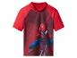 Rood kinder T-shirt met korte mouwen en Spider-Man print.