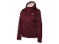 Een bordeauxrood softshell jack met capuchon van Regatta.