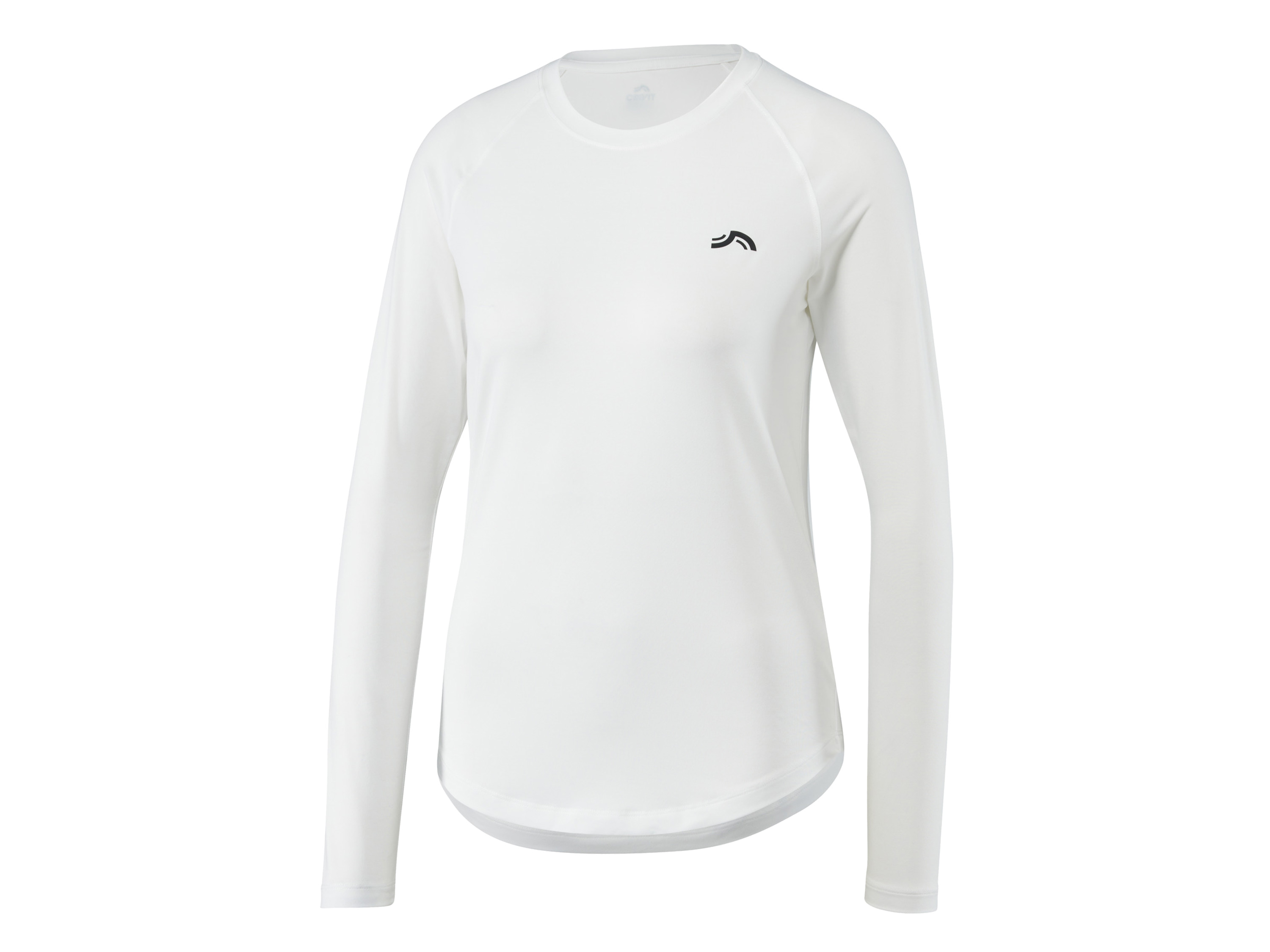 CRIVIT Dames sportshirt (Wit, XS (32/34))