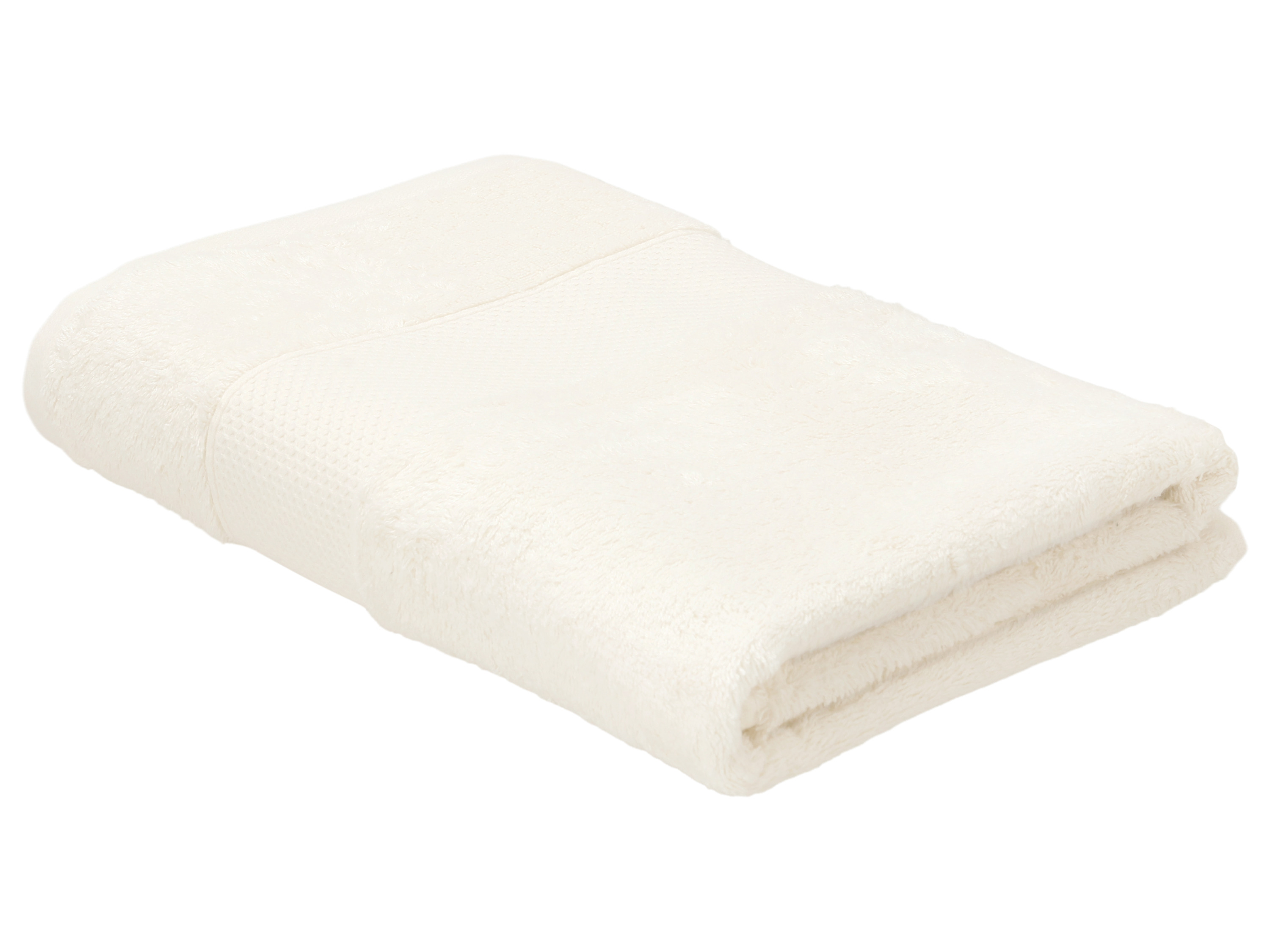 LIVARNO Bamboe handdoek 70 x 140 cm (wit)