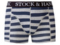 Gestreepte boxershorts van Stock & Hank.