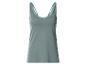 Groene camisole met kanten rand