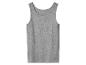 Grijze katoenen tanktop