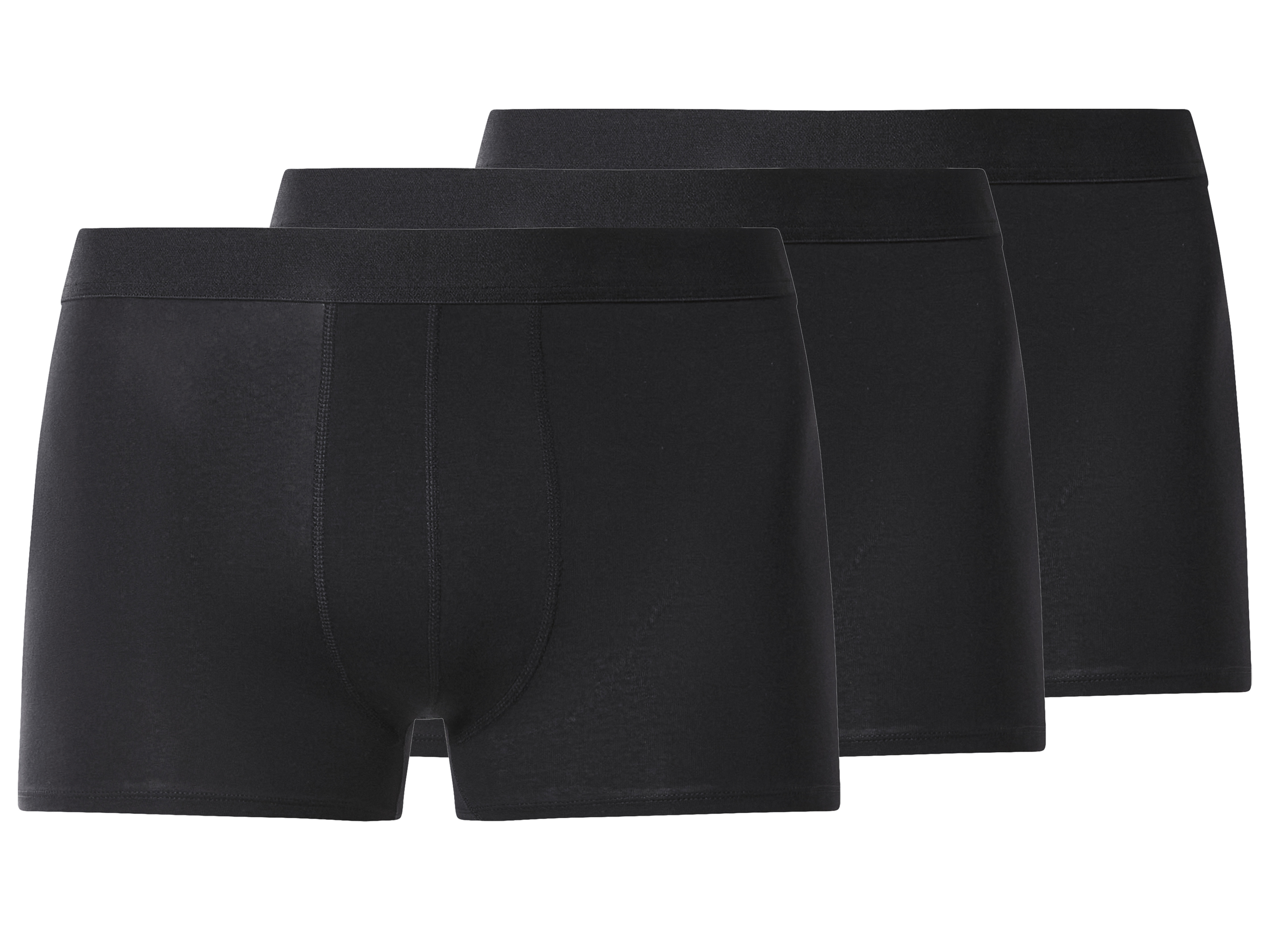 esmara Men Set van 3 heren boxers - Plus size (Zwart, 4XL)