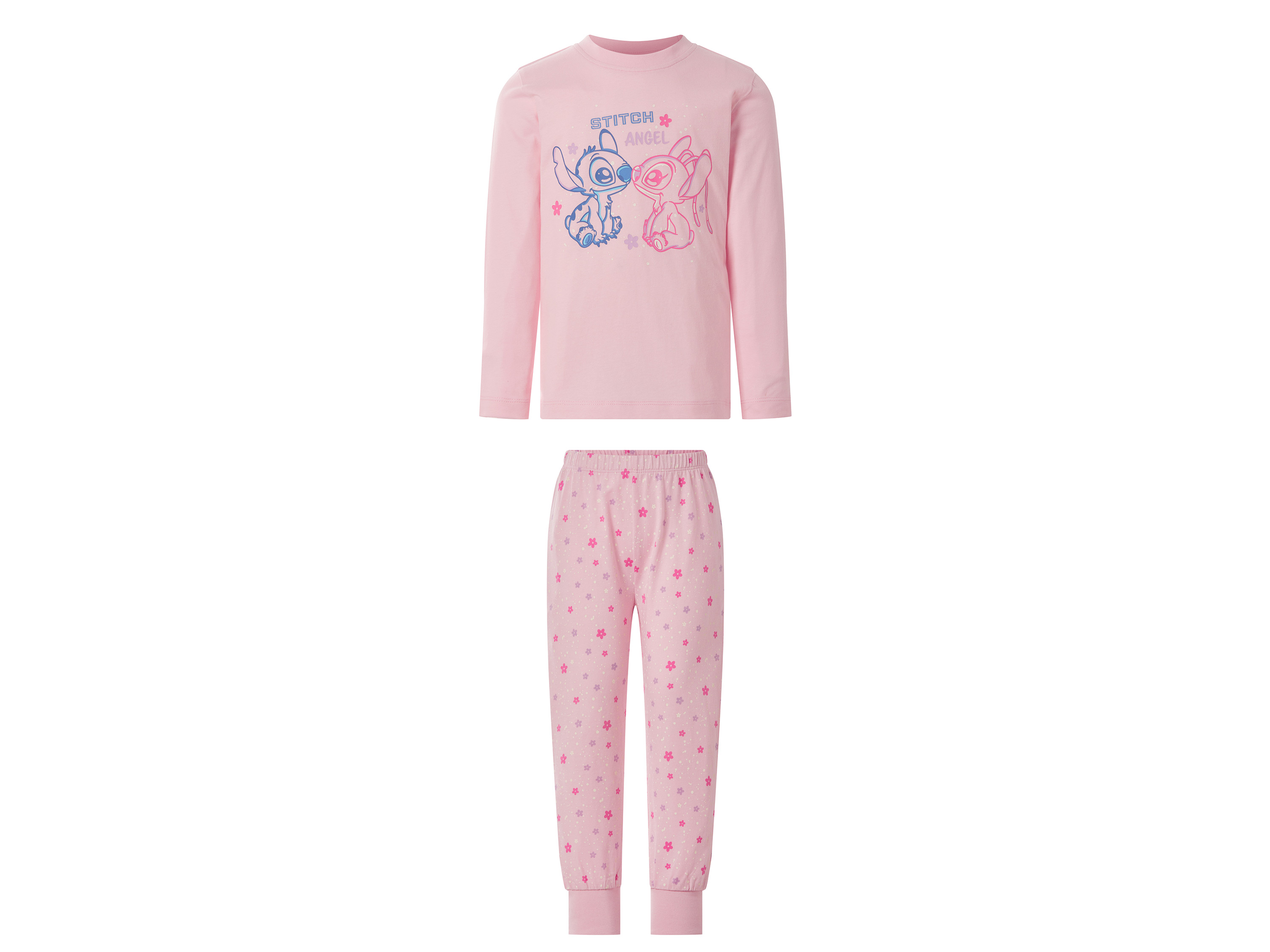 LUPILU Kinder pyjama (Lichtroze, 122/128)