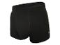 Zwarte herenboxershort met elastische tailleband met tekst