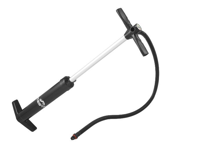 Crivit voetpomp voor luchtbedden.