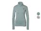 CRIVIT dames functioneel shirt met lange mouwen, lichtblauw met zwart logo.