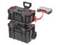 Modulaire rolbare gereedschapskist met uitneembare organizer.