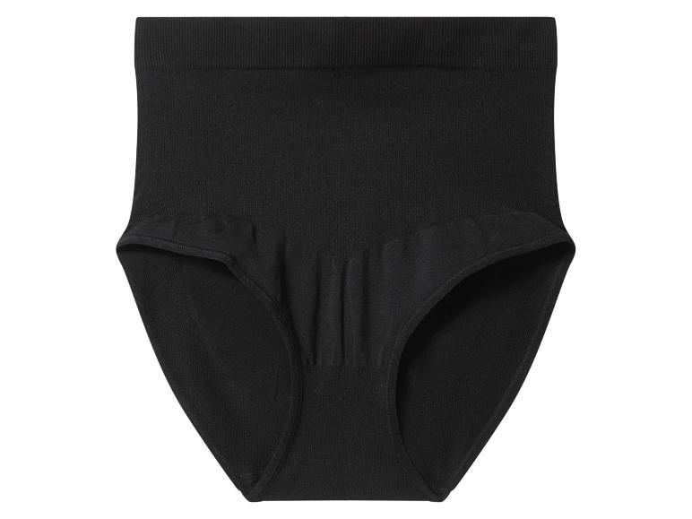 Zwarte dames slip met hoge taille
