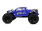 Whelon monstertruck op afstand bestuurd, blauw en grijs.